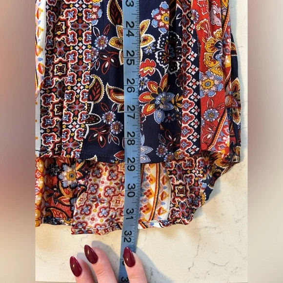 NWT Daytrip Buckle Floral Print Keyhole Tank Top - Picture 15 of 15